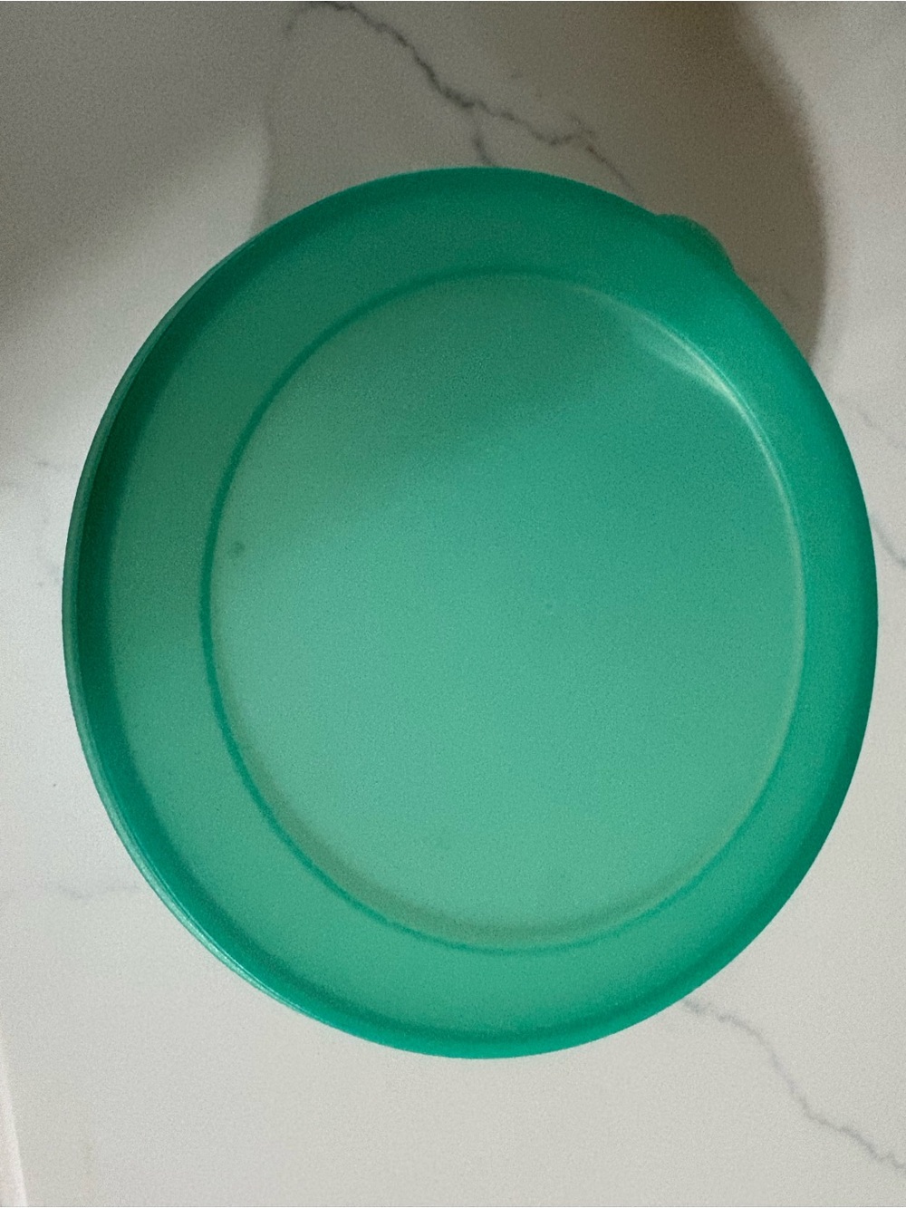 Tupperware Teal Plastic Dish - Home Kitchen